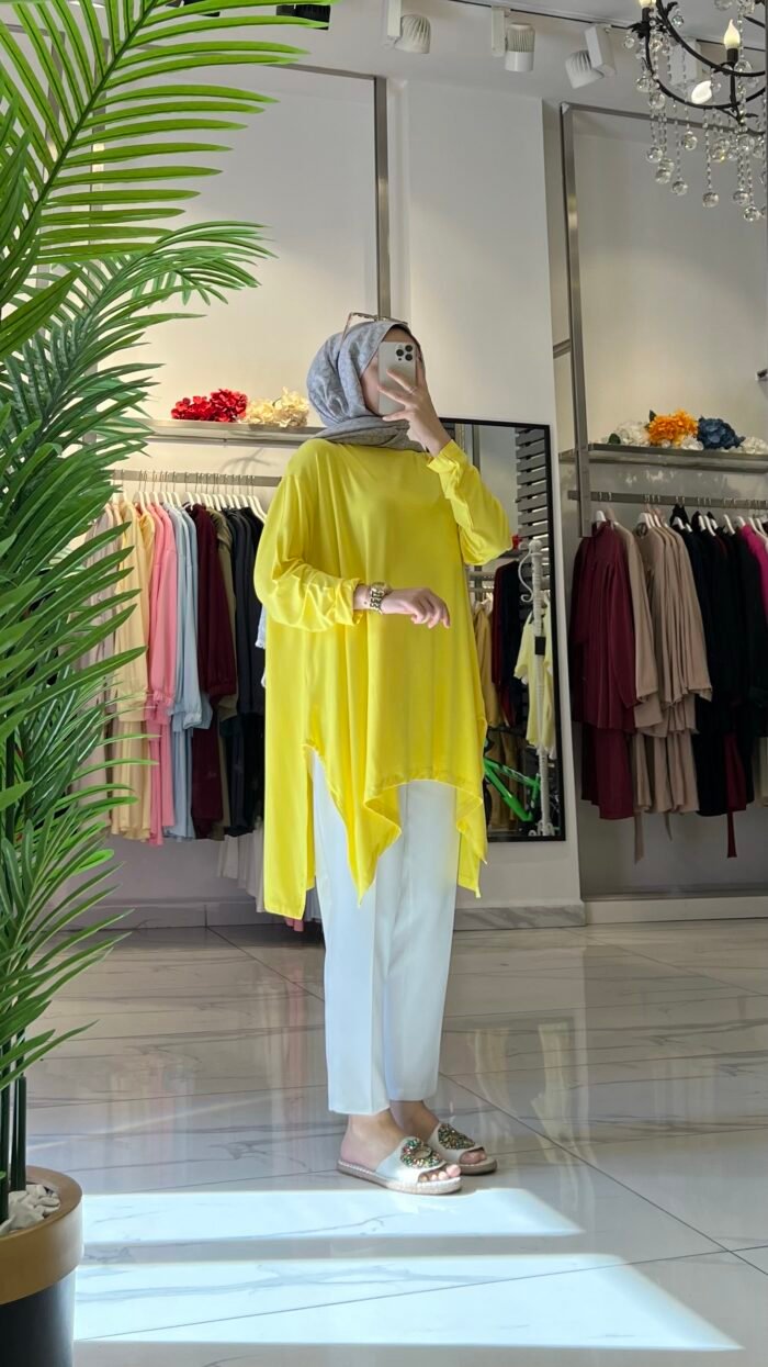 Düz Penye Tunik - Görsel 2
