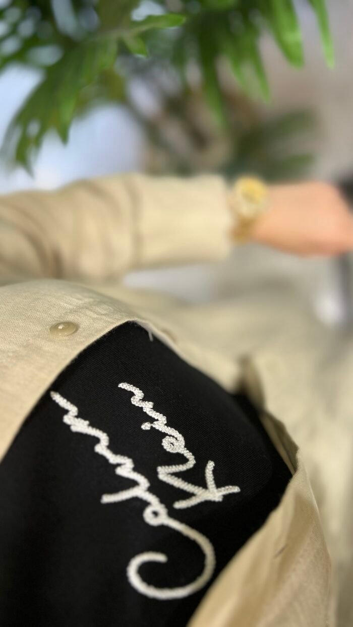 Ck Nakışlı Tshirt - Görsel 2