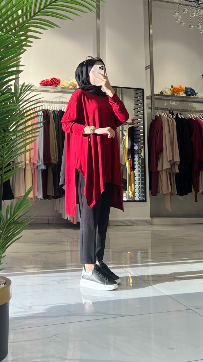 Düz Penye Tunik - Görsel 6